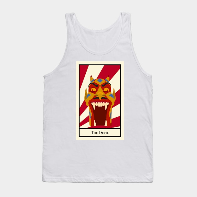 The Devil - The Circus Tarot Tank Top by Jakmalone